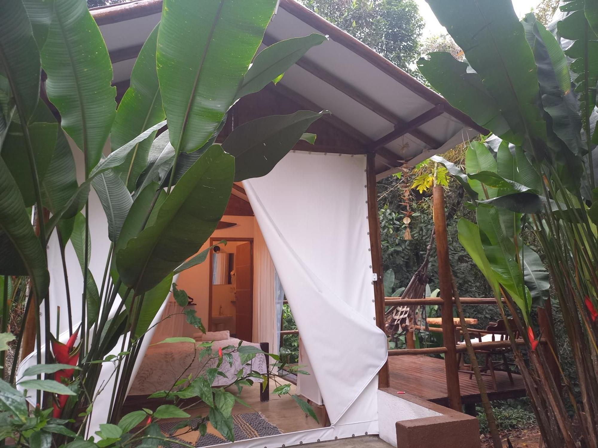 Bangalo Na Acqua Jungle Lodge Vila do Abraao Ngoại thất bức ảnh
