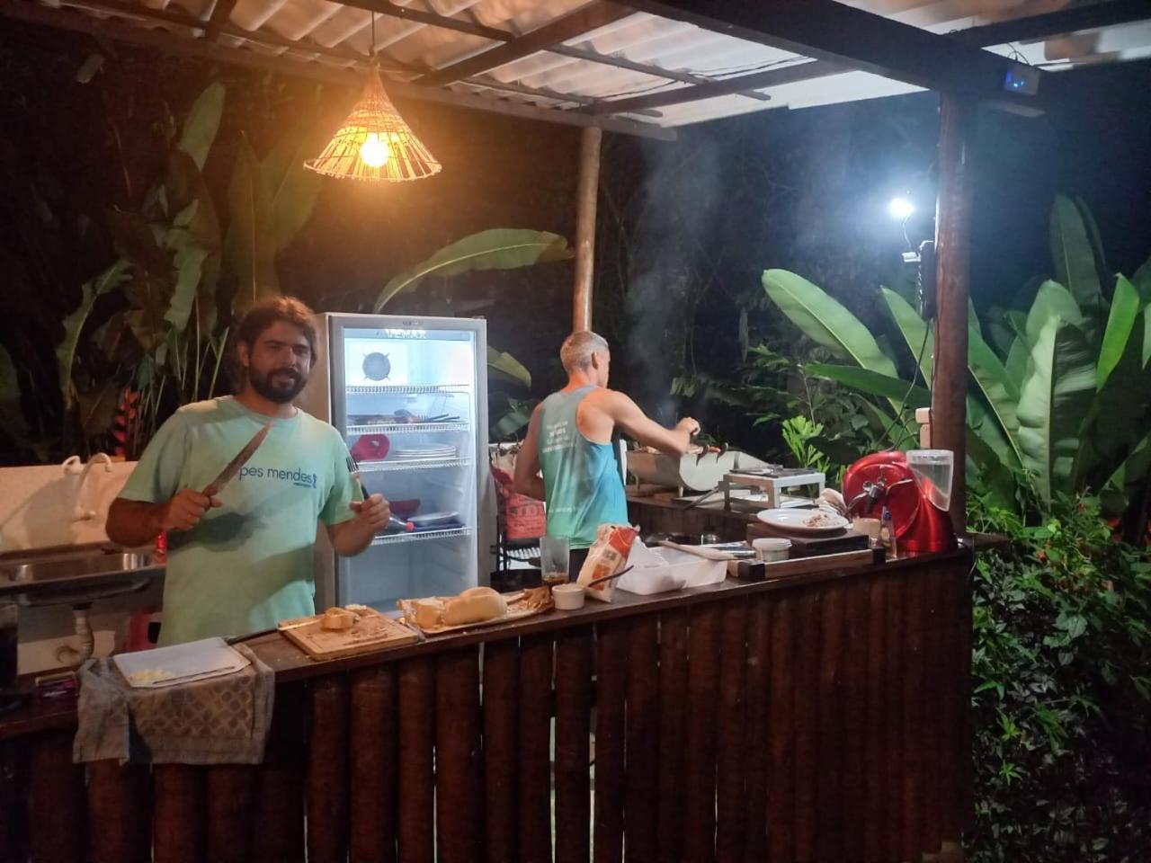 Bangalo Na Acqua Jungle Lodge Vila do Abraao Ngoại thất bức ảnh